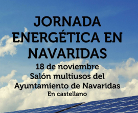 Jornada energética en Navaridas