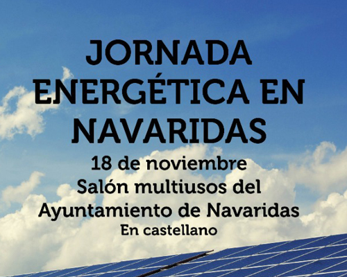 Jornada energética en Navaridas